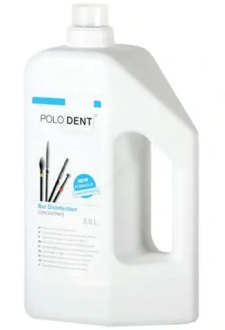 POLODENT dezinfekce na vrtáčky 2,5 l