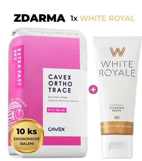 10x Cavex Orthotrace + ZDARMA 1x White Royal Extreme