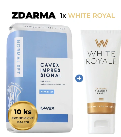 10x Cavex Impressional - Normal Set + 10x Cavex ColorChange Fast Set + ZDARMA 1x White Royal Extreme