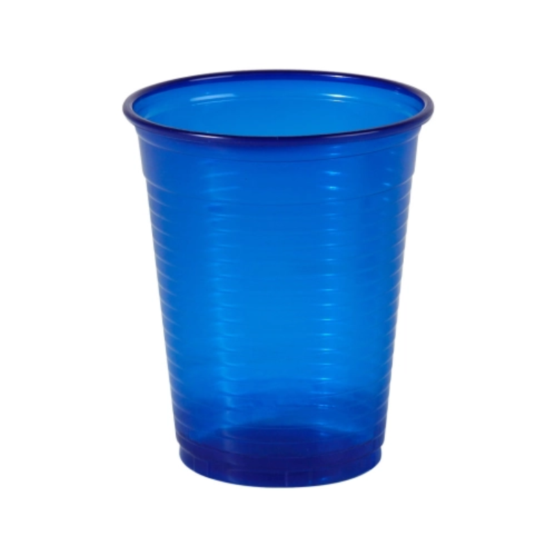 Kelímky plastové 100ks tmavě modrá