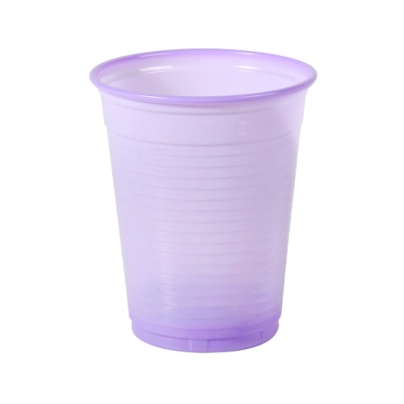 Kelímky plastové 100ks fialová