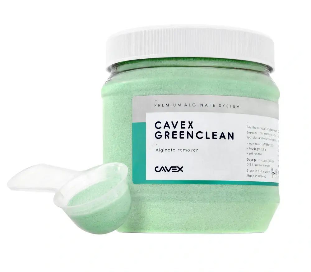 Cavex Green Clean odstraňovač alginátu a sádry