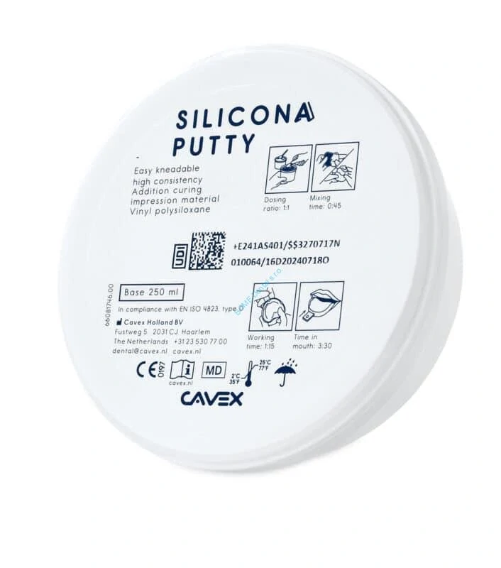 Cavex SiliconA Putty tmel Yelow (žlutý) 2 x 250 ml