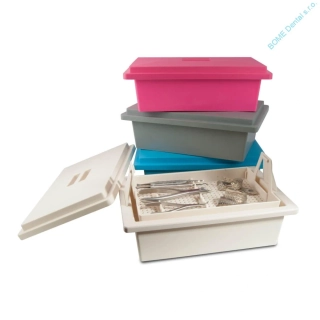 Dezinfekční box pro studenou sterilizaci, objem 3 l, barva bílá