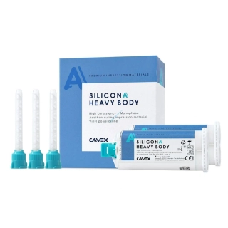 Cavex Silicona Heavy Body Green (2 x 50 ml)