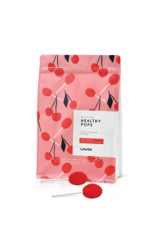 Zdravá lízátka - třešeň CAVEX HEALTHY POPS