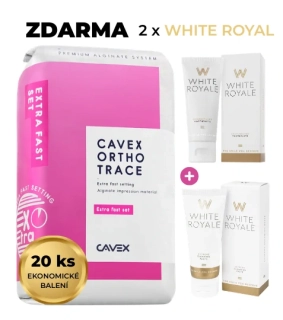 20x Cavex Orthotrace + ZDARMA 2x White Royal