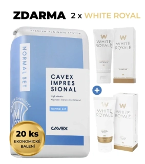 20x Cavex Impressional - Normal Set + ZDARMA 2x White Royal