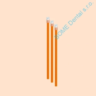 Savky jednorázové transp. oranžová 155mm /100ks