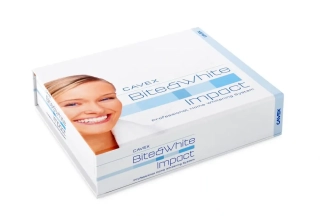 Sada Cavex Bite & White Impact nosič +40g tuba - bělení zubů
