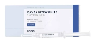 Cavex Bite&White 3 x 3ml náhradní stříkačky - bělení zubů